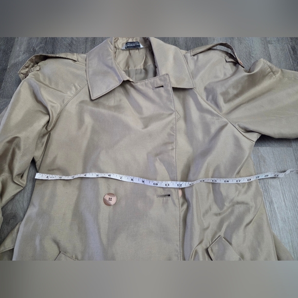 Vintage Women's Forecaster Rain/Trench Coat sz. 11/12 - Picture 6 of 10